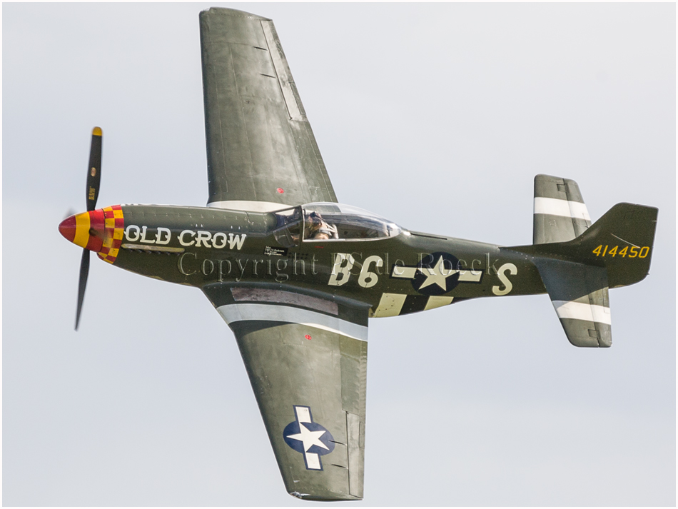 North american P51D B6-S Old Crow 414450